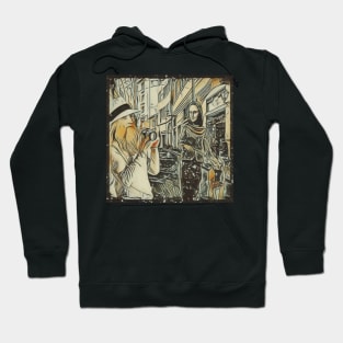 Davinci meets Mona Losa in Florence Hoodie